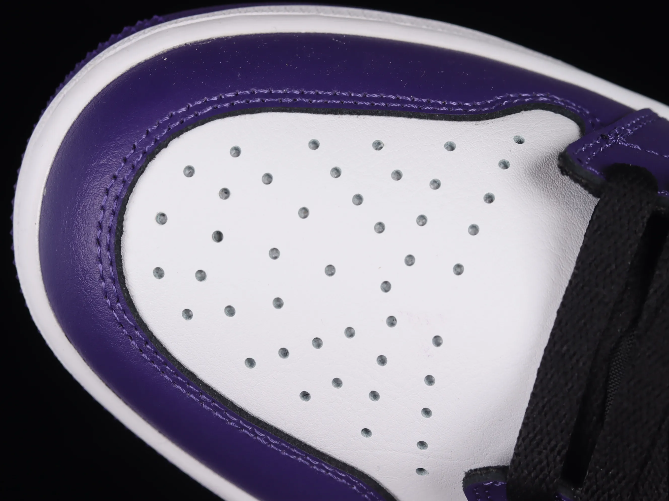 All categories Air Jordan Jordan series basketball shoes Air Jordan 1 Low G version pure original Air Jordan 1 Low Golf "White Purple" AJ1 Joe 1 new golf version white and purple color DD9315-105
